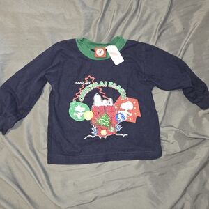 Christmas Beach Kids Shirt - Navy